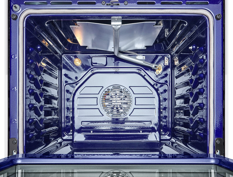 Cuisinière à gaz intelligente LG Studio de 6,3 pi3 avec hublot InstaViewMD et friture à air - essence blanche - LSGS6338N