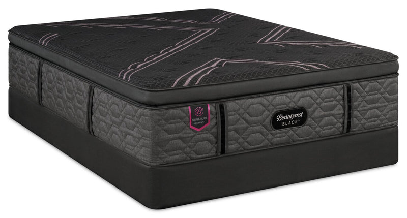 Ensemble matelas à Euro-plateau Amethyst Signature de Beautyrest BlackMD pour lit double