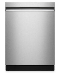 Lave-vaisselle KitchenAid de 24 po et de 44 dBA et troisième panier 360° Max Jets - acier inoxydable avec fini PrintShieldMC - KDPS624SPS