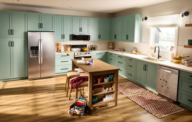 Réfrigérateur Whirlpool de 21 pi³ et de 36 po à compartiments juxtaposés - acier inoxydable résistant aux traces de doigts - WRSC5536RZ