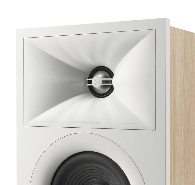 Paire de haut-parleurs d’étagère JBL Stage 240B de 4,5 po avec conception à 2 voies (JBL240BWHT)