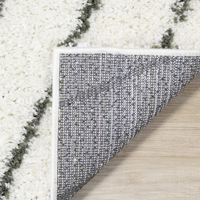 Carpette à poil long Pascal multicolore - 7 pi 10 po x 10 pi 6 po