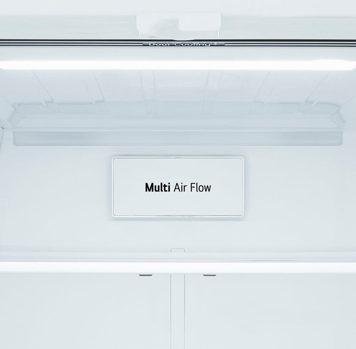 Réfrigérateur intelligent LG de 33 po et de 25 pi³ à portes françaises - acier inoxydable - LF25S6000S 