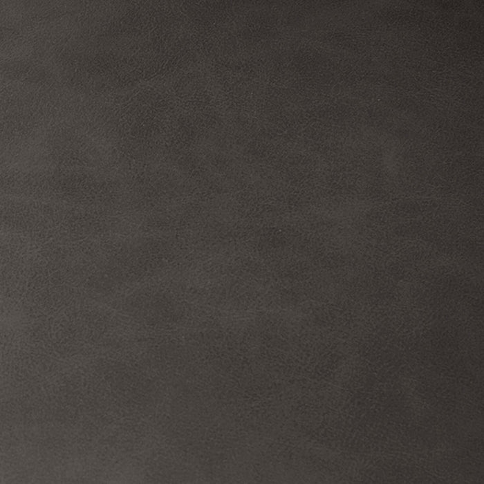 Tabouret Arlo de hauteur comptoir en tissu de cuir végétalien - anthracite