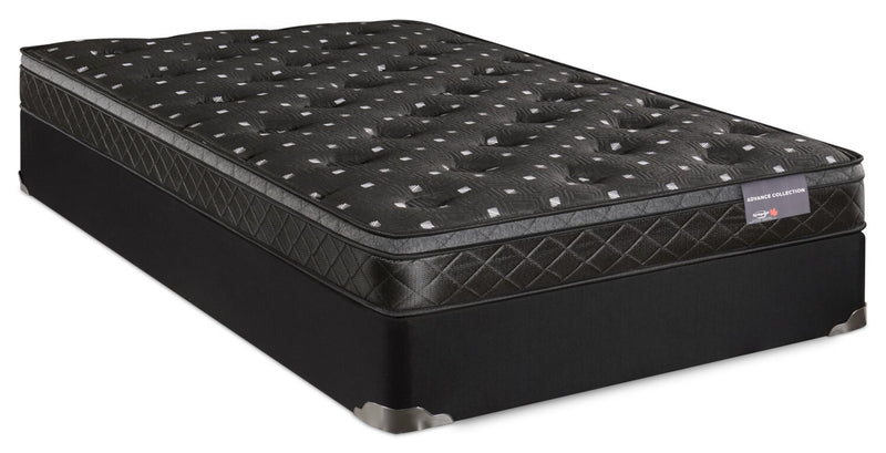 Ensemble matelas moyen à Euro-plateau Advance Regatta de Springwall pour grand lit 