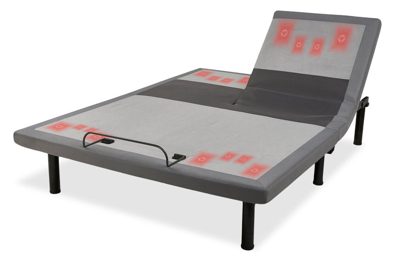 Base ajustable à tête divisée Flex de Bedgear pour très grand lit