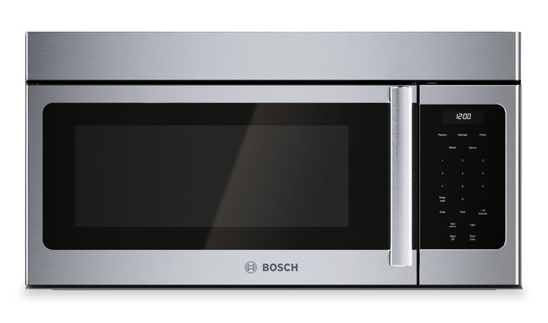 Four à micro-ondes à hotte intégrée Bosch de série 300 de 1,6 po et de 300 pi3/min - HMV3054C