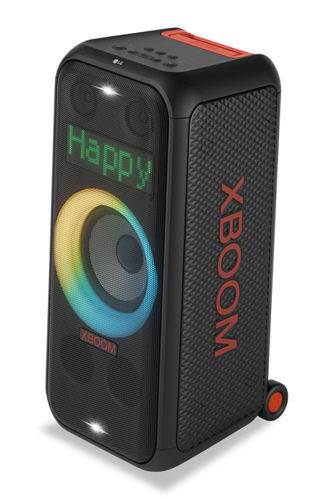 Haut-parleur de fête sans fil portatif XBOOM de LG coté IPX4 pour la résistance aux éclaboussures avec Bluetooth (XL7S.DCANLLK)