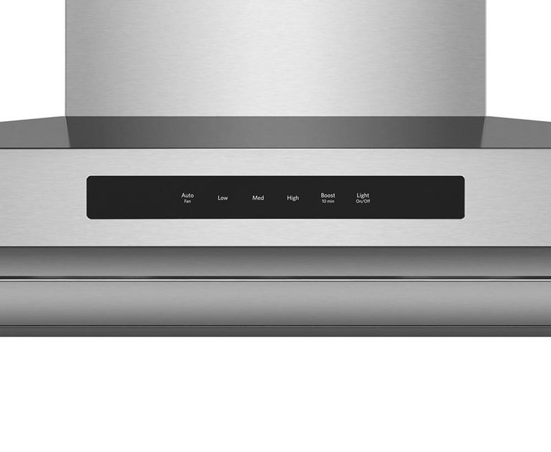 Hotte de cuisinière murale KitchenAid de 36 po de style auvent à 4 vitesses - acier inoxydable - KVWC736SSS