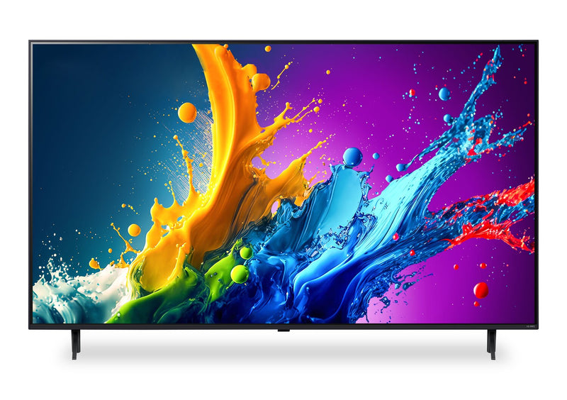 Téléviseur intelligent NanoCell LG 4K de 75 po à 60 Hz avec boîtes quantiques et HDR10 (75QNED80TUC)