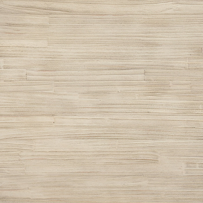 Tables de bout gigognes rondes modernes Saxon de 24 po - naturelles et nickel rétro