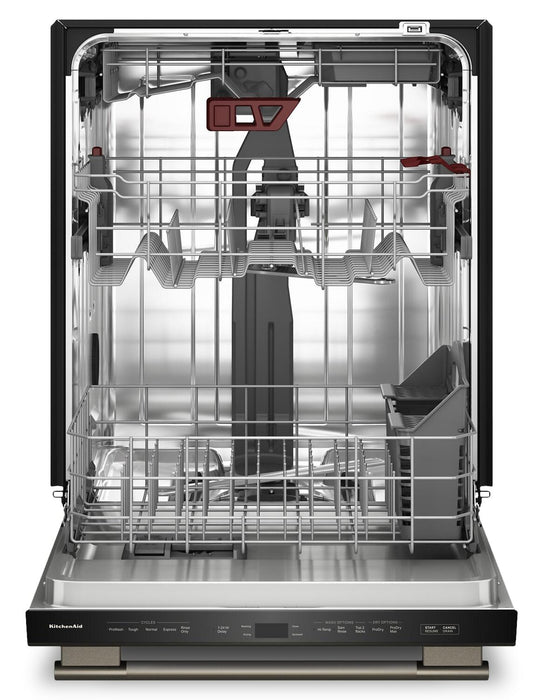 Lave-vaisselle KitchenAid de 24 po et de 41 dBA avec 3e panier à jets - minerai noir - KDTS324SBE