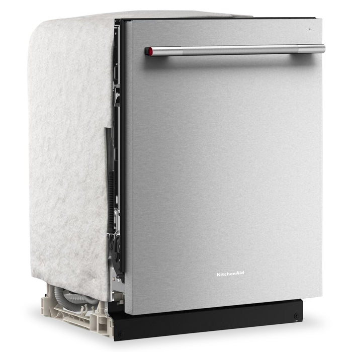 Lave-vaisselle encastré KtichenAid de 24 po et de 47 dBA avec commandes sur le dessus - acier inoxydable avec fini PrintShieldMC - KDTS224SPS