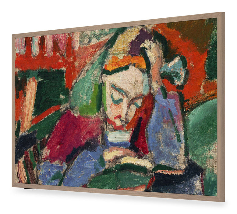 Téléviseur intelligent QLED HISENSE QD6QF CanvasTVMC UHD 4K de 85 po avec Google TVMC (85S7N) - modèle 2024