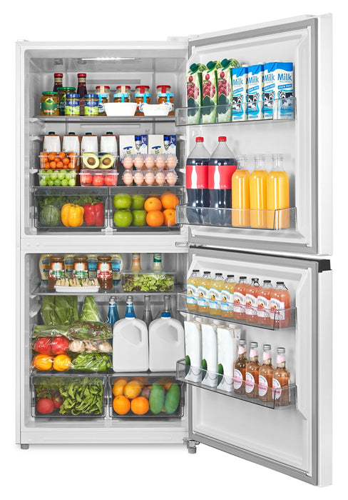 Appareil vertical 3 en 1 Midea de 20 pi3 convertible en réfrigérateur ou congélateur - blanc - MRU21C7BWW 