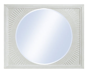 Miroir de commode de chambre à coucher Vida - sable