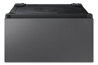  Piédestal de buanderie 27 po Bespoke de Samsung avec tiroir de rangement - acier foncé - WE602NSUS/US 