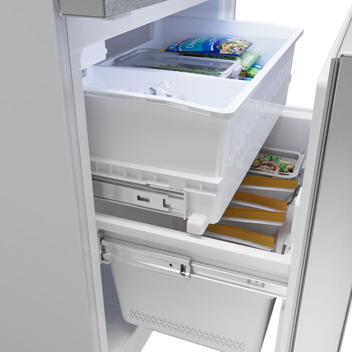 Réfrigérateur à 2 portes Bosch de série 100 de 17,2 pi3 et de 33 po de profondeur comptoir - acier inoxydable - B33CM10SNS