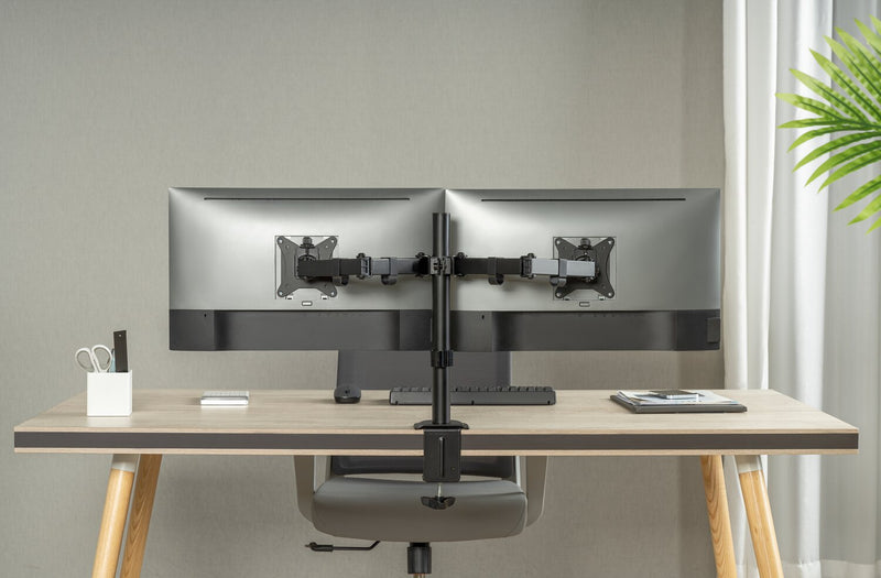 Support pour moniteur à bras double à profil bas Ultralink Performance pour écrans de 17 po à 32 po (ULPMALP2)