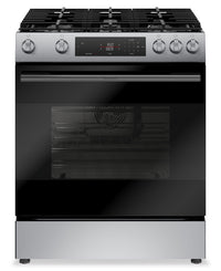  Cuisinière à gaz Bosch série 100 de 5,8 pi3 et de 30 po avec préchauffage rapide et friture à air - acier inoxydable - HGF1050MUC 