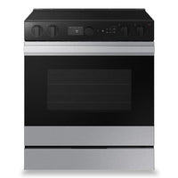 Cuisinière intelligente électrique encastrée Samsung de 6,3 pi³ avec friture à air et Air Sous Vide …