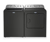 Laveuse à chargement par le haut 5,5 pi³ avec Animal Pet Pro et sécheuse électrique Animal Pet Pro 7,0 pi³ de Maytag - noir volcan