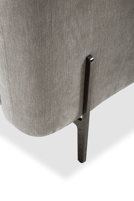 Sofa sectionnel à inclinaison électrique Caprice 5 pièces avec appuie-têtes électriques - truffe