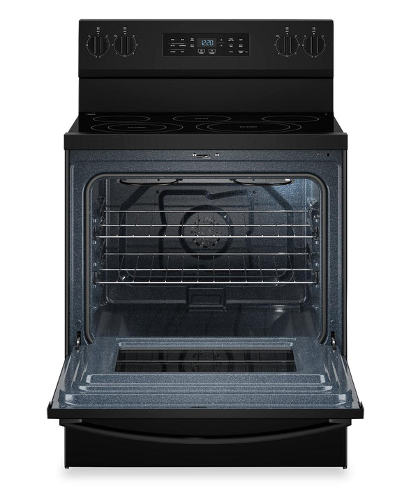 Cuisinière électrique Whirlpool de 5,3 pi3 avec cuisson à air – noire - YWFES5730SB