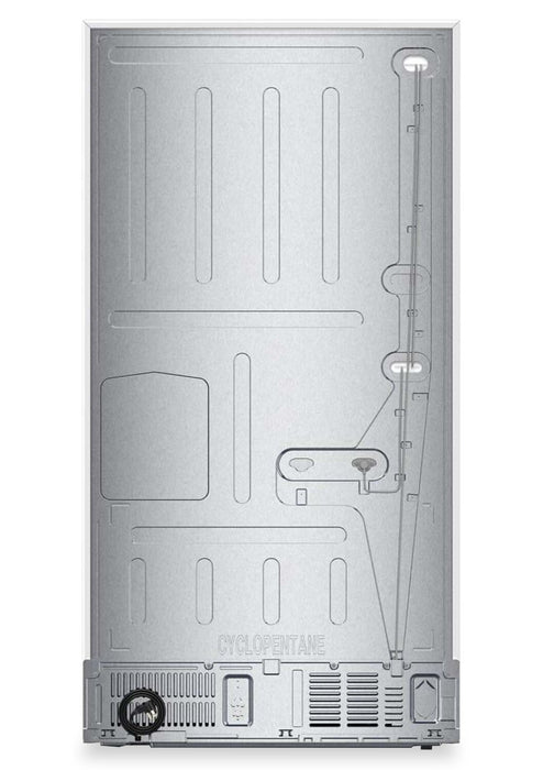 Réfrigérateur Whirlpool de 36 po et de 29 pi3 à portes françaises - blanc - WRMF3536SW