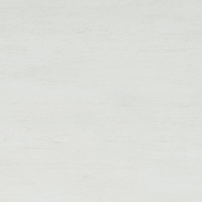 Armoire décorative Twyla en bois massif avec portes arquées - blanche