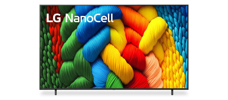 Téléviseur intelligent DEL LG NANO80 UHD 4K de 86 po avec webOS (86NANO80AUA.ACC) - modèle 2025