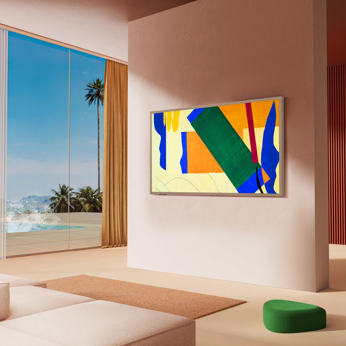 Téléviseur intelligent QLED HISENSE QD6QF CanvasTVMC UHD 4K de 55 po avec Google TVMC (55S7N) - modèle 2024