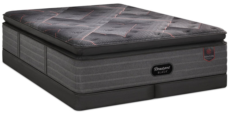 Ensemble sommier divisé à profil bas Signature de Beautyrest BlackMD pour grand lit