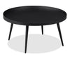 Table à café moderne Vaughn de 29 po - noire 