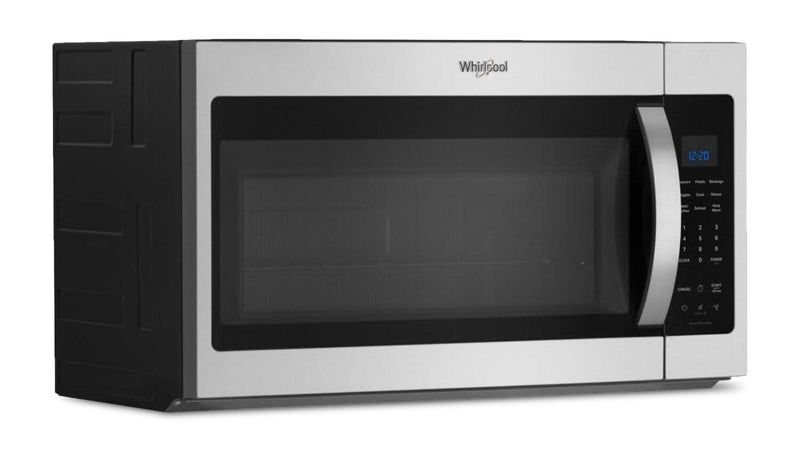 Four à micro-ondes à hotte intégrée Whirlpool de 1,9 pi³ avec cuisson par capteur - acier inoxydable  - YWMMS3230SZ