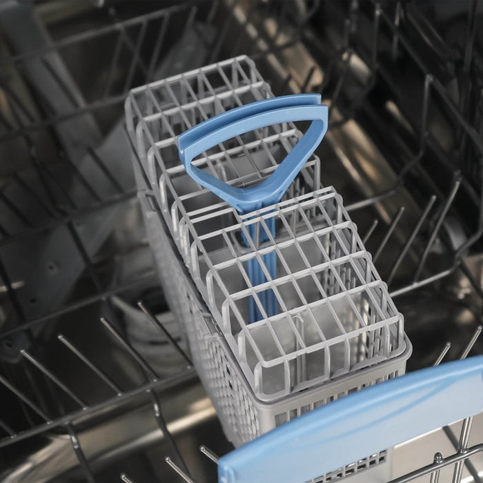 Lave-vaisselle encastré Danby de 18 po et de 51 dBA avec commandes à l’avant - acier inoxydable - DDW18D1ESS