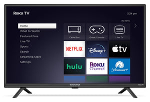Téléviseur intelligent MAGNAVOX de 32 po avec Roku TVMC et prêt pour la HD