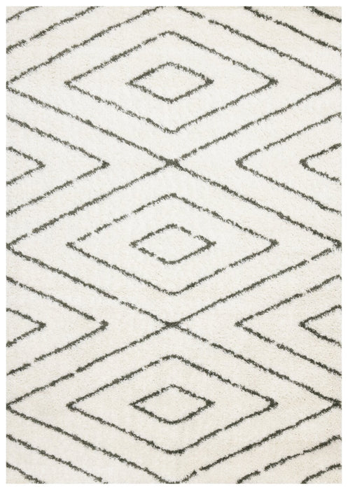 Carpette à poil long Pascal multicolore - 7 pi 10 po x 10 pi 6 po