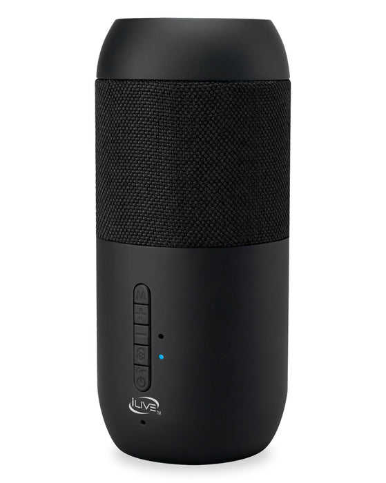 Haut-parleurs iLive pour l’extérieur avec Bluetooth et piquets de jardin amovibles - ensemble de 2