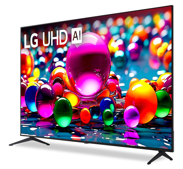 Téléviseur intelligent LG UA77 UHD 4K de 86 po avec webOS (86UA7700PUB.ACCQ) - modèle 2025