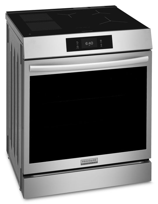 Cuisinière à induction Frigidaire Gallery de 6,2 pi³ avec pizza cuite sur pierre - acier inoxydable Smudge-ProofMD - GCFI307CBF