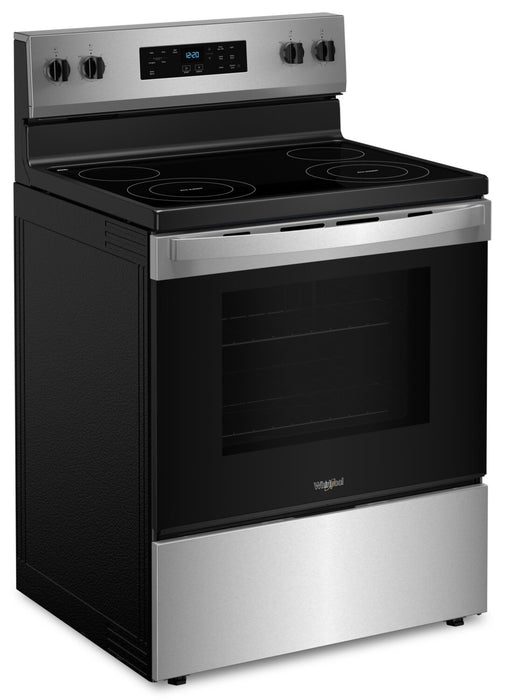 Cuisinière électrique Whirlpool de 5,3 pi³ avec autonettoyage - acier inoxydable - YWFES3530RS