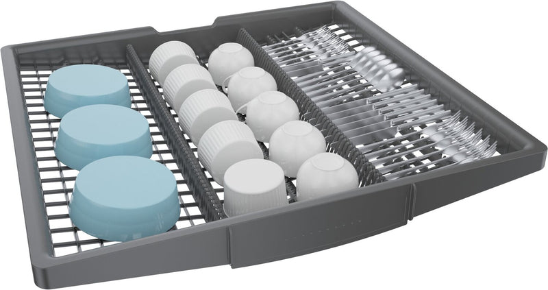 Lave-vaisselle intelligent Bosch série 800 avec commandes sur le dessus, CrystalDry et 3e panier - SGX78C55UC