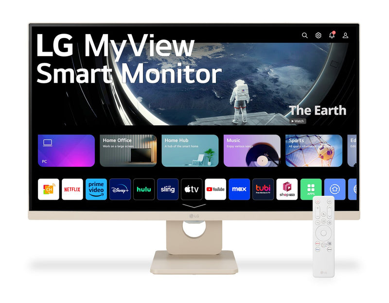 Moniteur intelligent IPS MyView de LG Full HD de 27 po à 60 Hz et à 5 ms avec webOS (27SR50F-E) 
