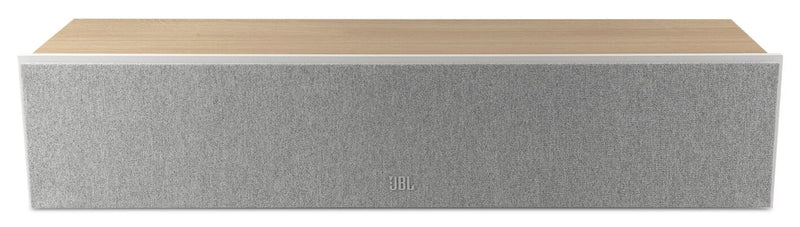 Haut-parleur central JBL Stage 245C à 2,5 voies avec 4 haut-parleurs (JBL245CWHT)