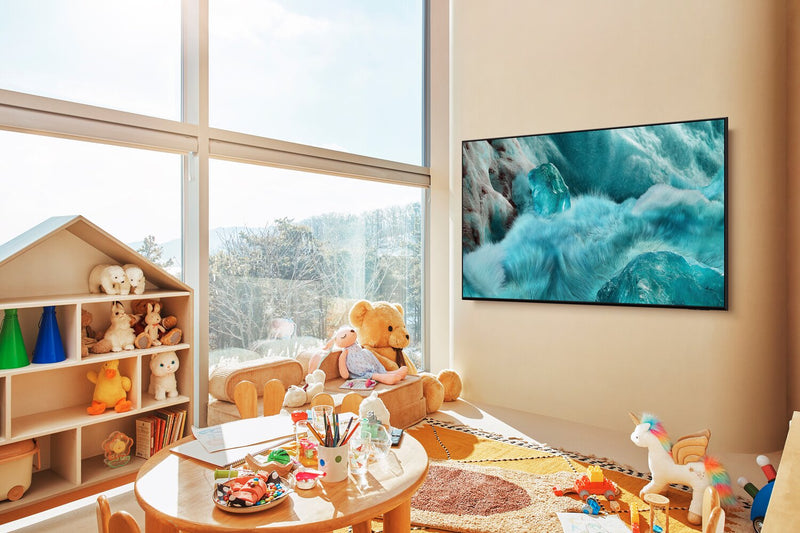 Téléviseur intelligent QLED SAMSUNG Q7F UHD 4K de 65 po avec Vision AI et système d’exploitation Tizen (QN65Q7FAAFXZC) - modèle 2025