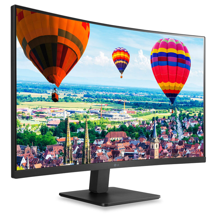 Moniteur incurvé LG Full HD de 31,5 po à 100 Hz et 5 ms (GàG) avec FreeSyncMC AMD (32MR51CS-B) 