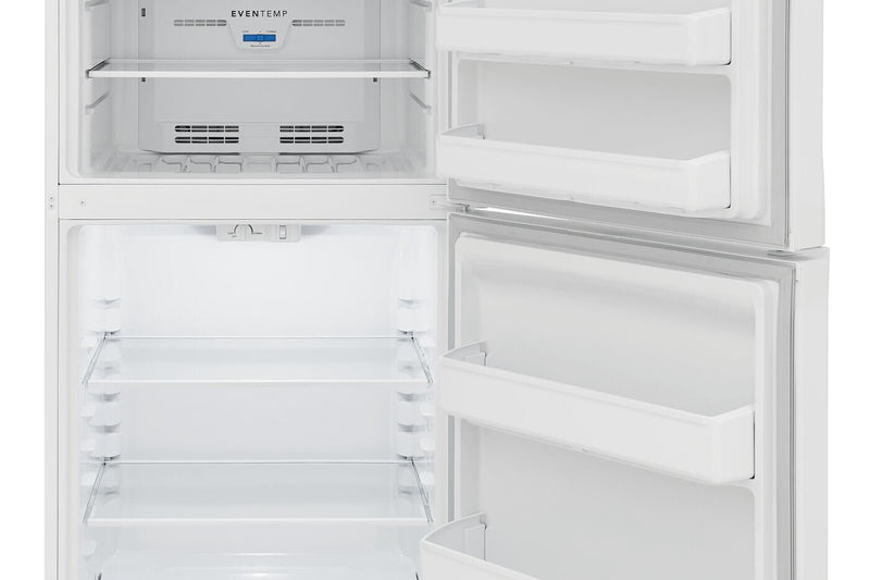 Réfrigérateur Frigidaire de 20 pi3 et de 30 po à congélateur supérieur - blanc - FFHT2022AW 