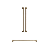  Ensemble de poignées et de boutons Thor Kitchen bronze brossé pour réfrigérateur de 36 po - CKA-RF3621-BRZ 