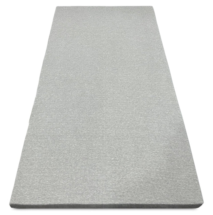 Petit surmatelas pour sofa-lit en mousse à mémoire de forme avec housse amovible à fermeture à glissière